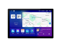 Navigatie dedicata cu Android Hyundai ix35 2009 - 2015, 4GB RAM, Radio GPS Dual Zone, Display 2K QLED 13" Touchscreen, Internet Wi-Fi si slot SIM 4G, Bluetooth, MirrorLink, USB, Waze