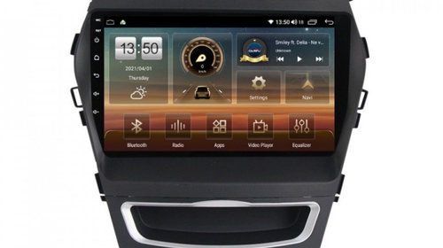 Navigatie dedicata cu Android Hyundai Santa F