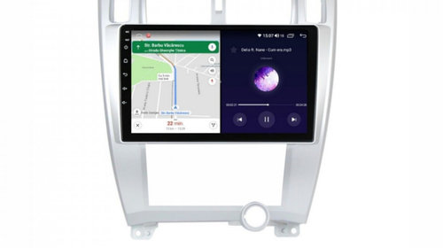 Navigatie dedicata cu Android Hyundai Tucson 2004 - 2011, 6GB RAM, Radio GPS Dual Zone, Display HD IPS 10" Touchscreen, Internet Wi-Fi si slot SIM 4G, Bluetooth, MirrorLink, USB, Waze