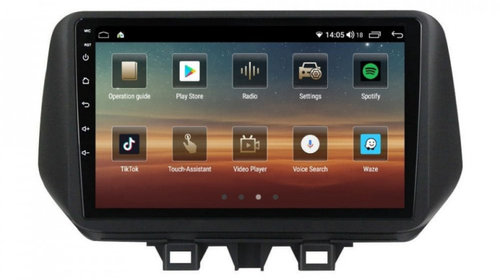 Navigatie dedicata cu Android Hyundai Tucson 2018 - 2020, 4GB RAM, Radio GPS Dual Zone, Display HD IPS 10" Touchscreen, Internet Wi-Fi si slot SIM 4G, Bluetooth, MirrorLink, USB, Waze