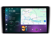 Navigatie dedicata cu Android Iveco Daily 2006 - 2014, 12GB RAM, Radio GPS Dual Zone, Display 2K QLED 9.5" Touchscreen, Internet Wi-Fi si slot SIM 4G, Bluetooth, MirrorLink, USB, Waze