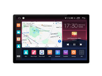 Navigatie dedicata cu Android Jeep Compass II 2016 - 2021, 8GB RAM, Radio GPS Dual Zone, Display 2K QLED 13" Touchscreen, Internet Wi-Fi si slot SIM 4G, Bluetooth, MirrorLink, USB, Waze