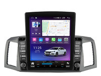 Navigatie dedicata cu Android Jeep Grand Cherokee III 2004 - 2007 fara navigatie originala, 4GB RAM, Radio GPS Dual Zone, Touchscreen IPS 9.7" HD tip Tesla, Internet Wi-Fi si slot SIM 4G, Bluetooth, MirrorLink, USB, Waze