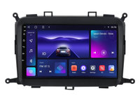 Navigatie dedicata cu Android Kia Carens IV 2013 - 2018, 3GB RAM, Radio GPS Dual Zone, Display HD IPS 9" Touchscreen, Internet Wi-Fi si slot SIM 4G, Bluetooth, MirrorLink, USB, Waze