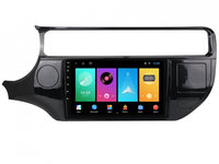 Navigatie dedicata cu Android Kia Rio III 2014 - 2017, 1GB RAM, Radio GPS Dual Zone, Display HD IPS 9" Touchscreen, Internet Wi-Fi, Bluetooth, MirrorLink, USB, Waze