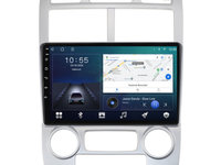 Navigatie dedicata cu Android KIA Sportage 2004 - 2010 fabricata in Coreea, 2GB RAM, Radio GPS Dual Zone, Display HD IPS 9" Touchscreen, Internet Wi-Fi si slot SIM 4G, Bluetooth, MirrorLink, USB, Waze