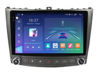 Navigatie dedicata cu Android Lexus IS 2005 - 2013, 4GB RAM, Radio GPS Dual Zone, Display 2K QLED 10.36" Touchscreen, Internet Wi-Fi si slot SIM 4G, Bluetooth, MirrorLink, USB, Waze