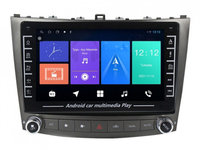 Navigatie dedicata cu Android Lexus IS 2005 - 2013, 1GB RAM, Radio GPS Dual Zone, Display HD IPS 8" Touchscreen, Internet Wi-Fi, Bluetooth, MirrorLink, USB, Waze