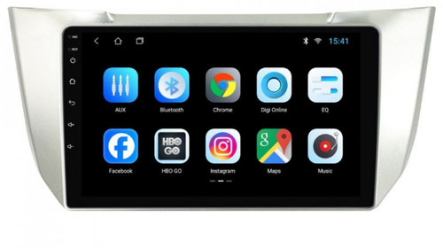 Navigatie dedicata cu Android Lexus RX 2003 - 2009, 2GB RAM, Radio GPS Dual Zone, Display HD IPS 9" Touchscreen, Internet Wi-Fi, Bluetooth, MirrorLink, USB, Waze
