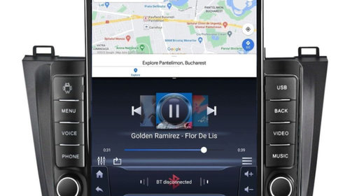 Navigatie dedicata cu Android Mazda 3 2009 - 2013, 2GB RAM, Radio GPS Dual Zone, Touchscreen IPS 9.7" HD tip Tesla, Internet Wi-Fi, Bluetooth, MirrorLink, USB, Waze