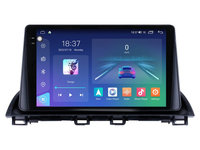 Navigatie dedicata cu Android Mazda 3 2013 - 2019, 4GB RAM, Radio GPS Dual Zone, Display 2K QLED 9.5" Touchscreen, Internet Wi-Fi si slot SIM 4G, Bluetooth, MirrorLink, USB, Waze