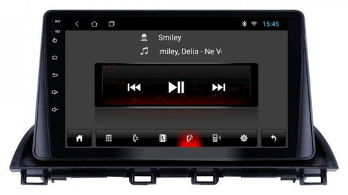 Navigatie dedicata cu Android Mazda 3 2013 - 2019, 2GB RAM, Radio GPS Dual Zone, Display HD IPS 9" Touchscreen, Internet Wi-Fi, Bluetooth, MirrorLink, USB, Waze