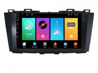 Navigatie dedicata cu Android Mazda 5 2010 - 2017, 1GB RAM, Radio GPS Dual Zone, Display HD IPS 9" Touchscreen, Internet Wi-Fi, Bluetooth, MirrorLink, USB, Waze