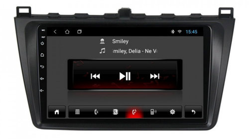 Navigatie dedicata cu Android Mazda 6 2008 - 2013, 2GB RAM, Radio GPS Dual Zone, Display HD IPS 9" Touchscreen, Internet Wi-Fi, Bluetooth, MirrorLink, USB, Waze