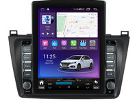 Navigatie dedicata cu Android Mazda 6 2008 - 2013, 4GB RAM, Radio GPS Dual Zone, Touchscreen IPS 9.7" HD tip Tesla, Internet Wi-Fi si slot SIM 4G, Bluetooth, MirrorLink, USB, Waze