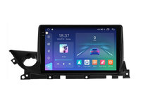Navigatie dedicata cu Android Mazda 6 dupa 2018, 8GB RAM, Radio GPS Dual Zone, Display 2K QLED 9.5" Touchscreen, Internet Wi-Fi si slot SIM 4G, Bluetooth, MirrorLink, USB, Waze