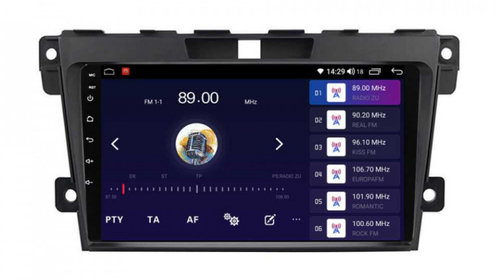 Navigatie dedicata cu Android Mazda CX-7 2006 - 2015, 4GB RAM, Radio GPS Dual Zone, Display HD IPS 9" Touchscreen, Internet Wi-Fi si slot SIM 4G, Bluetooth, MirrorLink, USB, Waze