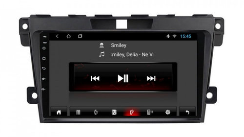 Navigatie dedicata cu Android Mazda CX-7 2006 - 2015, 2GB RAM, Radio GPS Dual Zone, Display HD IPS 9" Touchscreen, Internet Wi-Fi, Bluetooth, MirrorLink, USB, Waze