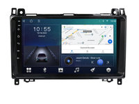Navigatie dedicata cu Android Mercedes A-Class W169 2004 - 2012, 2GB RAM, Radio GPS Dual Zone, Display HD IPS 9" Touchscreen, Internet Wi-Fi si slot SIM 4G, Bluetooth, MirrorLink, USB, Waze