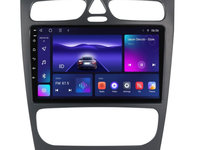 Navigatie dedicata cu Android Mercedes C-Class W203 2000 - 2004, 3GB RAM, Radio GPS Dual Zone, Display HD IPS 9" Touchscreen, Internet Wi-Fi si slot SIM 4G, Bluetooth, MirrorLink, USB, Waze