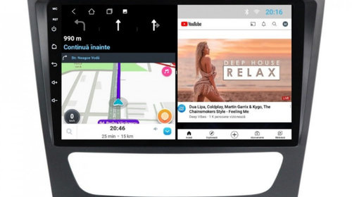 Navigatie dedicata cu Android Mercedes CLS C219 2004 - 2011, 2GB RAM, Radio GPS Dual Zone, Display HD IPS 9" Touchscreen, Internet Wi-Fi, Bluetooth, MirrorLink, USB, Waze