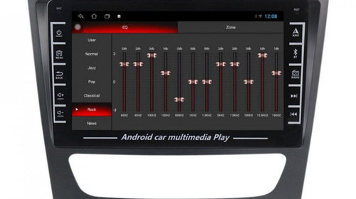 Navigatie dedicata cu Android Mercedes E-Class W211 2002 - 2009, 1GB RAM, Radio GPS Dual Zone, Display HD IPS 8" Touchscreen, Internet Wi-Fi, Bluetooth, MirrorLink, USB, Waze
