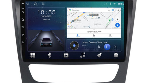 Navigatie dedicata cu Android Mercedes E-Clas