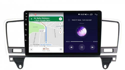 Navigatie dedicata cu Android Mercedes GL-Class GL X166 2012 - 2015, 6GB RAM, Radio GPS Dual Zone, Display HD IPS 9" Touchscreen, Internet Wi-Fi si slot SIM 4G, Bluetooth, MirrorLink, USB, Waze