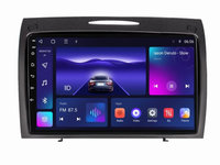 Navigatie dedicata cu Android Mercedes SLK R171 2004 - 2011, 3GB RAM, Radio GPS Dual Zone, Display HD IPS 9" Touchscreen, Internet Wi-Fi si slot SIM 4G, Bluetooth, MirrorLink, USB, Waze