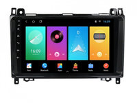Navigatie dedicata cu Android Mercedes Viano 2007 - 2014, 1GB RAM, Radio GPS Dual Zone, Display HD IPS 9" Touchscreen, Internet Wi-Fi, Bluetooth, MirrorLink, USB, Waze