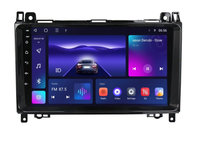 Navigatie dedicata cu Android Mercedes Viano 2007 - 2014, 3GB RAM, Radio GPS Dual Zone, Display HD IPS 9" Touchscreen, Internet Wi-Fi si slot SIM 4G, Bluetooth, MirrorLink, USB, Waze