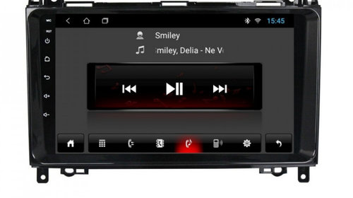 Navigatie dedicata cu Android Mercedes Vito dupa 2006, 1GB RAM, Radio GPS Dual Zone, Display HD IPS 9" Touchscreen, Internet Wi-Fi, Bluetooth, MirrorLink, USB, Waze
