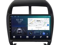 Navigatie dedicata cu Android Mitsubishi ASX 2016 - 2019, 2GB RAM, Radio GPS Dual Zone, Display HD IPS 9" Touchscreen, Internet Wi-Fi si slot SIM 4G, Bluetooth, MirrorLink, USB, Waze