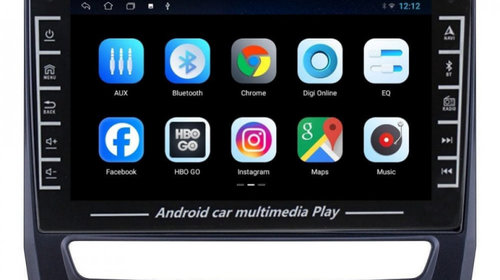 Navigatie dedicata cu Android Mitsubishi ASX dupa 2019, 1GB RAM, Radio GPS Dual Zone, Display HD IPS 8" Touchscreen, Internet Wi-Fi, Bluetooth, MirrorLink, USB, Waze