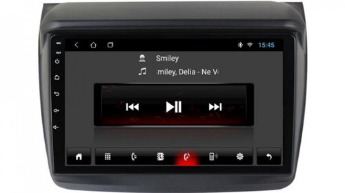 Navigatie dedicata cu Android Mitsubishi L200 2005 - 2015, 2GB RAM, Radio GPS Dual Zone, Display HD IPS 9" Touchscreen, Internet Wi-Fi, Bluetooth, MirrorLink, USB, Waze