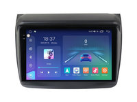 Navigatie dedicata cu Android Mitsubishi L200 2005 - 2015, 4GB RAM, Radio GPS Dual Zone, Display 2K QLED 9.5" Touchscreen, Internet Wi-Fi si slot SIM 4G, Bluetooth, MirrorLink, USB, Waze