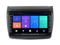Navigatie dedicata cu Android Mitsubishi L200 2005 - 2015, 1GB RAM, Radio GPS Dual Zone, Display HD IPS 8" Touchscreen, Internet Wi-Fi, Bluetooth, MirrorLink, USB, Waze