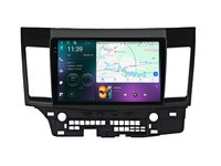 Navigatie dedicata cu Android Mitsubishi Lancer dupa 2007, 12GB RAM, Radio GPS Dual Zone, Display 2K QLED 10.36" Touchscreen, Internet Wi-Fi si slot SIM 4G, Bluetooth, MirrorLink, USB, Waze
