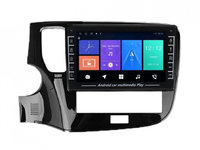 Navigatie dedicata cu Android Mitsubishi Outlander III 2019 - 2021, 1GB RAM, Radio GPS Dual Zone, Display HD IPS 8" Touchscreen, Internet Wi-Fi, Bluetooth, MirrorLink, USB, Waze