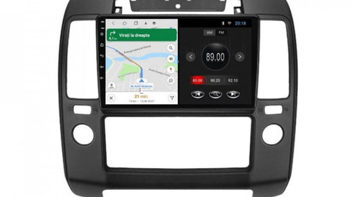 Navigatie dedicata cu Android Nissan Navara D40 2004 - 2014, 2GB RAM, Radio GPS Dual Zone, Display HD IPS 9" Touchscreen, Internet Wi-Fi, Bluetooth, MirrorLink, USB, Waze