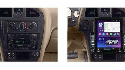 Navigatie dedicata cu Android Nissan Pathfinder II R50 1995 - 2005, 8GB RAM, Radio GPS Dual Zone, Touchscreen IPS 9.7" HD tip Tesla, Internet Wi-Fi si slot SIM 4G, Bluetooth, MirrorLink, USB, Waze