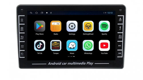 Navigatie dedicata cu Android Nissan Patrol GR V 1997 - 2010, 1GB RAM, Radio GPS Dual Zone, Display HD IPS 8" Touchscreen, Internet Wi-Fi, Bluetooth, MirrorLink, USB, Waze