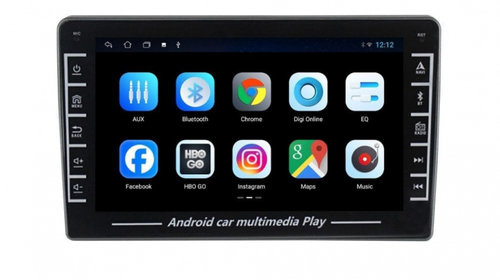 Navigatie dedicata cu Android Nissan Patrol GR V 1997 - 2010, 1GB RAM, Radio GPS Dual Zone, Display HD IPS 8" Touchscreen, Internet Wi-Fi, Bluetooth, MirrorLink, USB, Waze