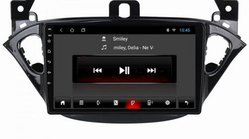 Navigatie dedicata cu Android Opel Adam 2012 - 2016, 2GB RAM, Radio GPS Dual Zone, Display HD IPS 9" Touchscreen, Internet Wi-Fi, Bluetooth, MirrorLink, USB, Waze