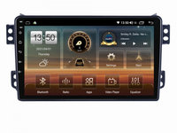Navigatie dedicata cu Android Opel Agila 2007 - 2014, 8GB RAM, Radio GPS Dual Zone, Display HD IPS 9" Touchscreen, Internet Wi-Fi si slot SIM 4G, Bluetooth, MirrorLink, USB, Waze