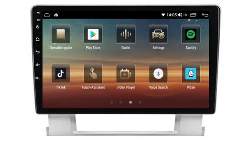 Navigatie dedicata cu Android Opel Astra J 2009 - 2018, 8GB RAM, Radio GPS Dual Zone, Display HD IPS 9" Touchscreen, Internet Wi-Fi si slot SIM 4G, Bluetooth, MirrorLink, USB, Waze