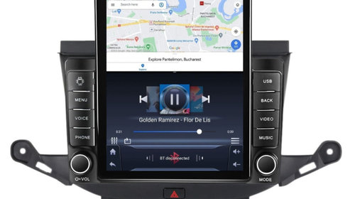 Navigatie dedicata cu Android Opel Astra K 2015 - 2021 hatchback, 2GB RAM, Radio GPS Dual Zone, Touchscreen IPS 9.7" HD tip Tesla, Internet Wi-Fi, Bluetooth, MirrorLink, USB, Waze