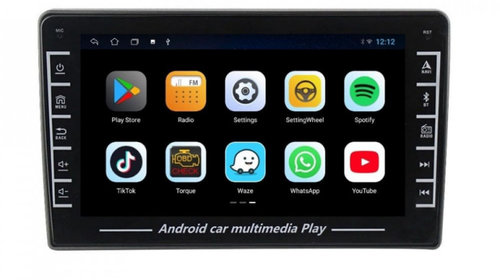 Navigatie dedicata cu Android Opel Combo C 2001 - 2012, 1GB RAM, Radio GPS Dual Zone, Display HD IPS 8" Touchscreen, Internet Wi-Fi, Bluetooth, MirrorLink, USB, Waze