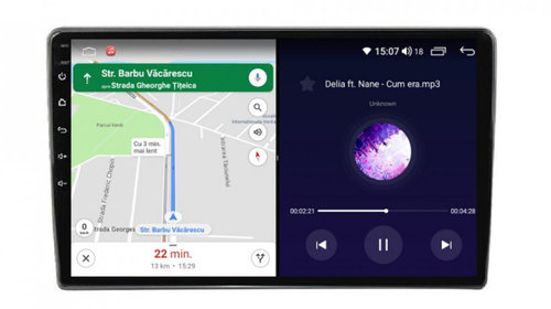 Navigatie dedicata cu Android Opel Combo C 2001 - 2012, 8GB RAM, Radio GPS Dual Zone, Display HD IPS 9" Touchscreen, Internet Wi-Fi si slot SIM 4G, Bluetooth, MirrorLink, USB, Waze
