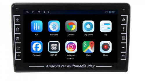 Navigatie dedicata cu Android Opel Corsa C 2000 - 2006, 1GB RAM, Radio GPS Dual Zone, Display HD IPS 8" Touchscreen, Internet Wi-Fi, Bluetooth, MirrorLink, USB, Waze